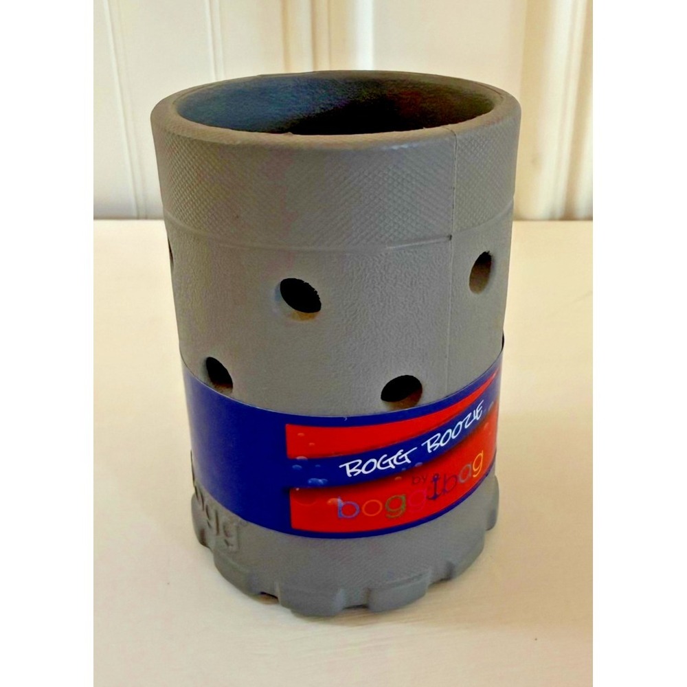 Bogg Bag Boozie Bogg Bottle Cooler Gray Plastic Drink Holder Beach Accessory